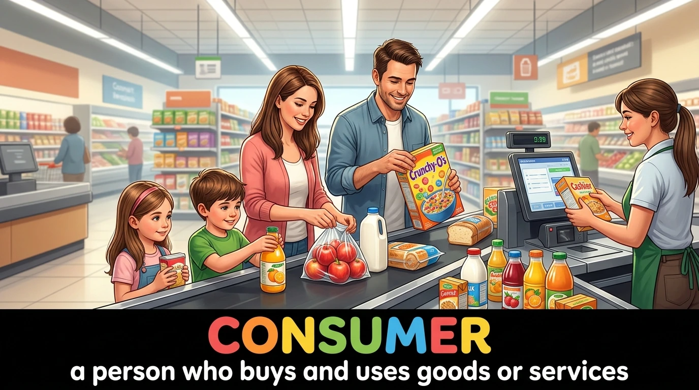 English Illustration for consumer